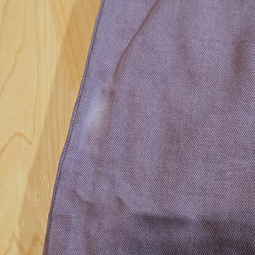 Gap Kids Purple Wide-Leg Twill Pants Drawstring Small 6-7
